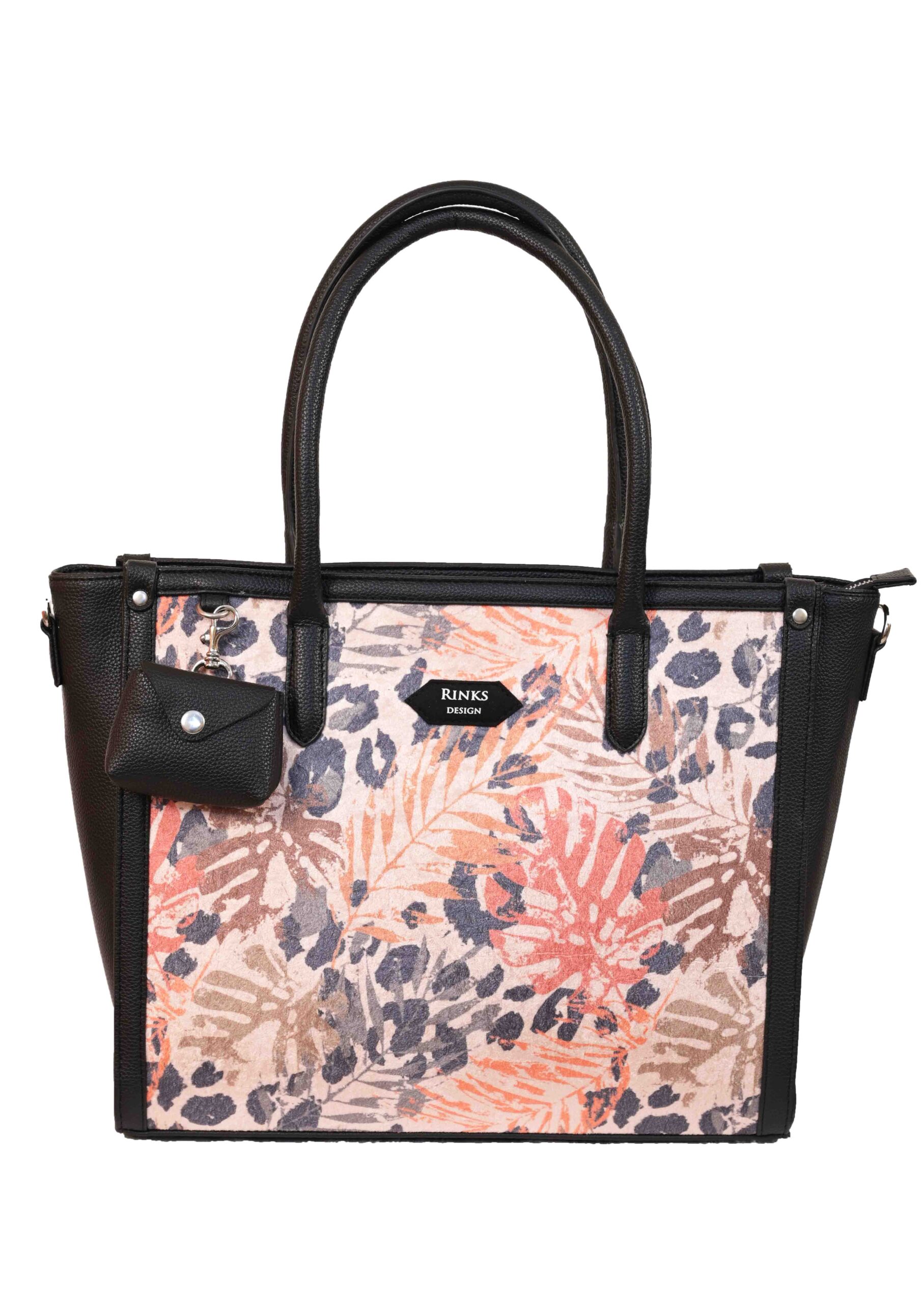 fable work tote: multi print edition (vegan leather) fable work tote: multi print edition (vegan leather)