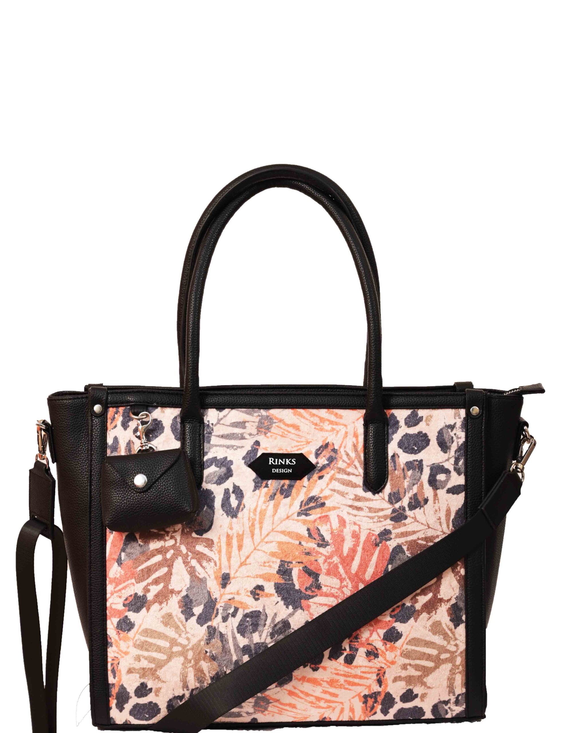 fable work tote: multi print edition (vegan leather) fable work tote: multi print edition (vegan leather)