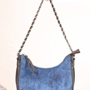 Home silkstone velvet sling bag