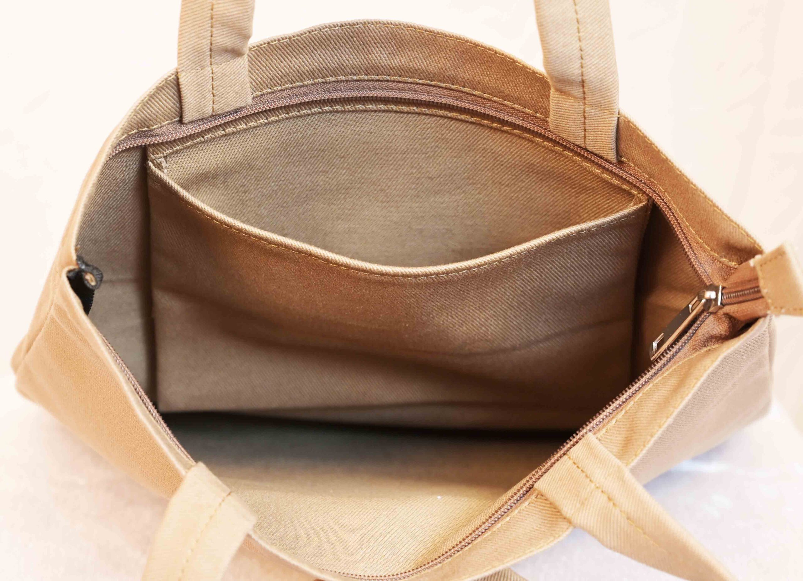 Artsy Cat Creative Canvas Tote (1 Bag + 1 Pouch) - Image 6