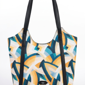 The ANANTA Velvet Tote- Blue