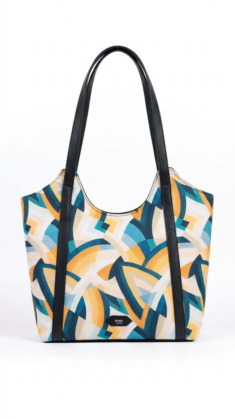 The ANANTA Velvet Tote- Blue