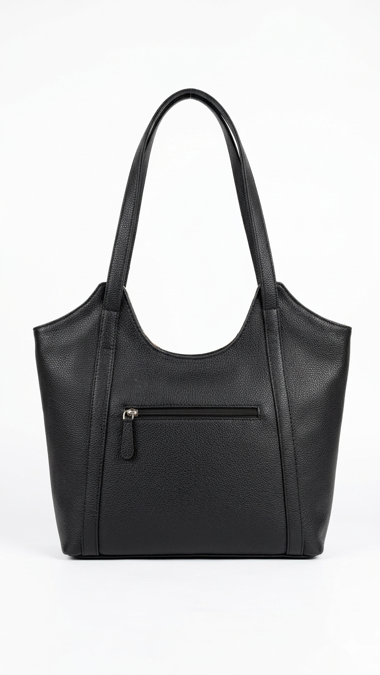 The ANANTA Velvet Tote- Blue - Image 3