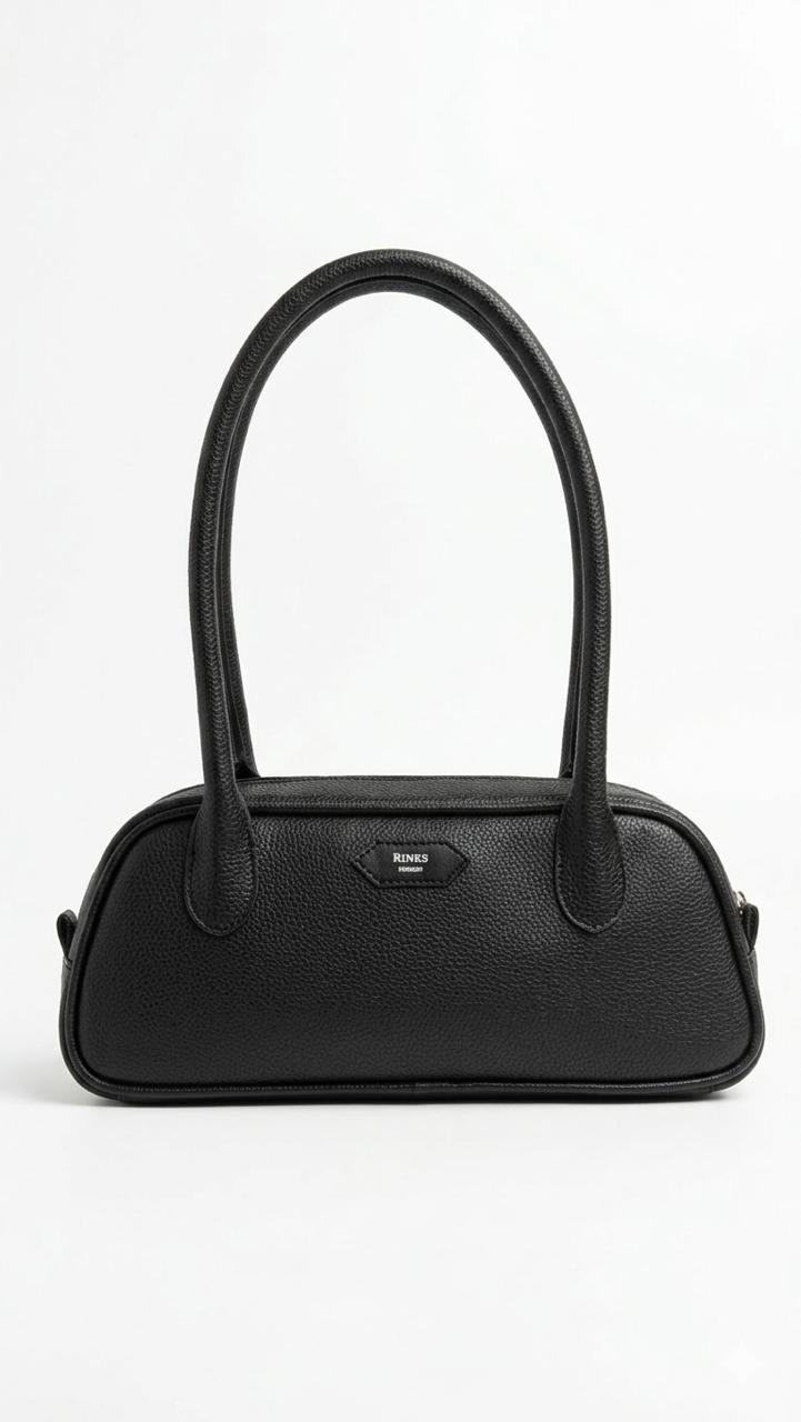 Ziba Polka: The Designer Canvas & Vegan Leather Baguette - Image 2